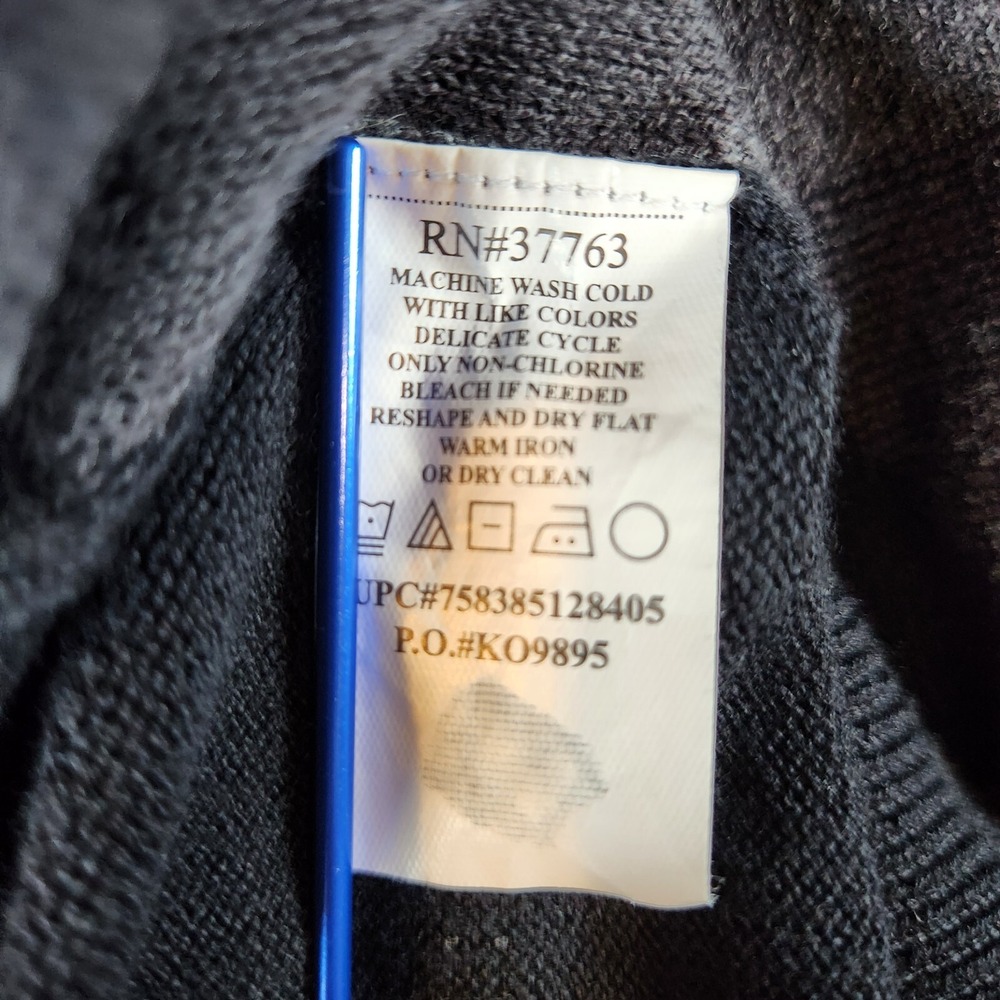Axist Sweater Vest - Men's Size XXL‎ - Black and Gray - Picture 8 of 8